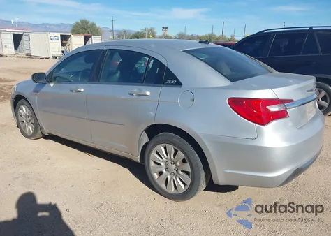 2012 Chrysler 200 Lx из США, поврежденный, VIN 1C3CCBAB6CN212753